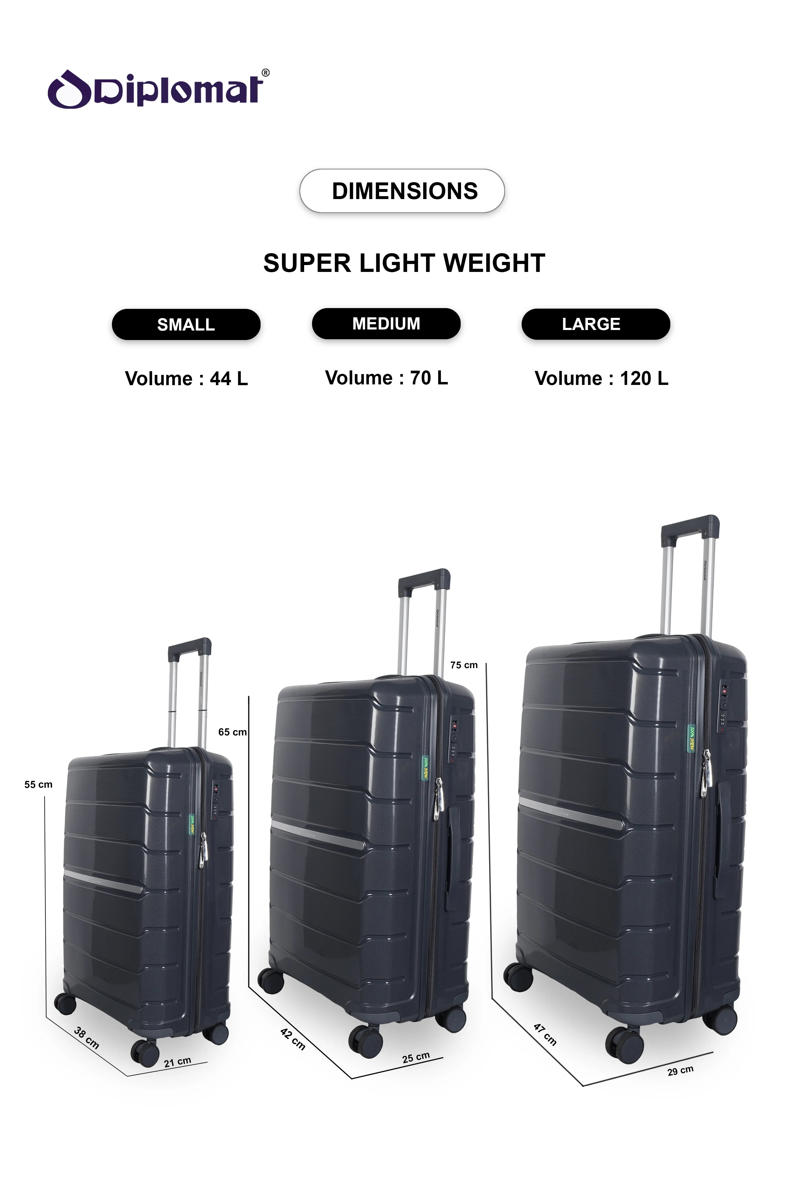 TOKYO | CABIN & CHECK-IN & LARGE - Dark Grey