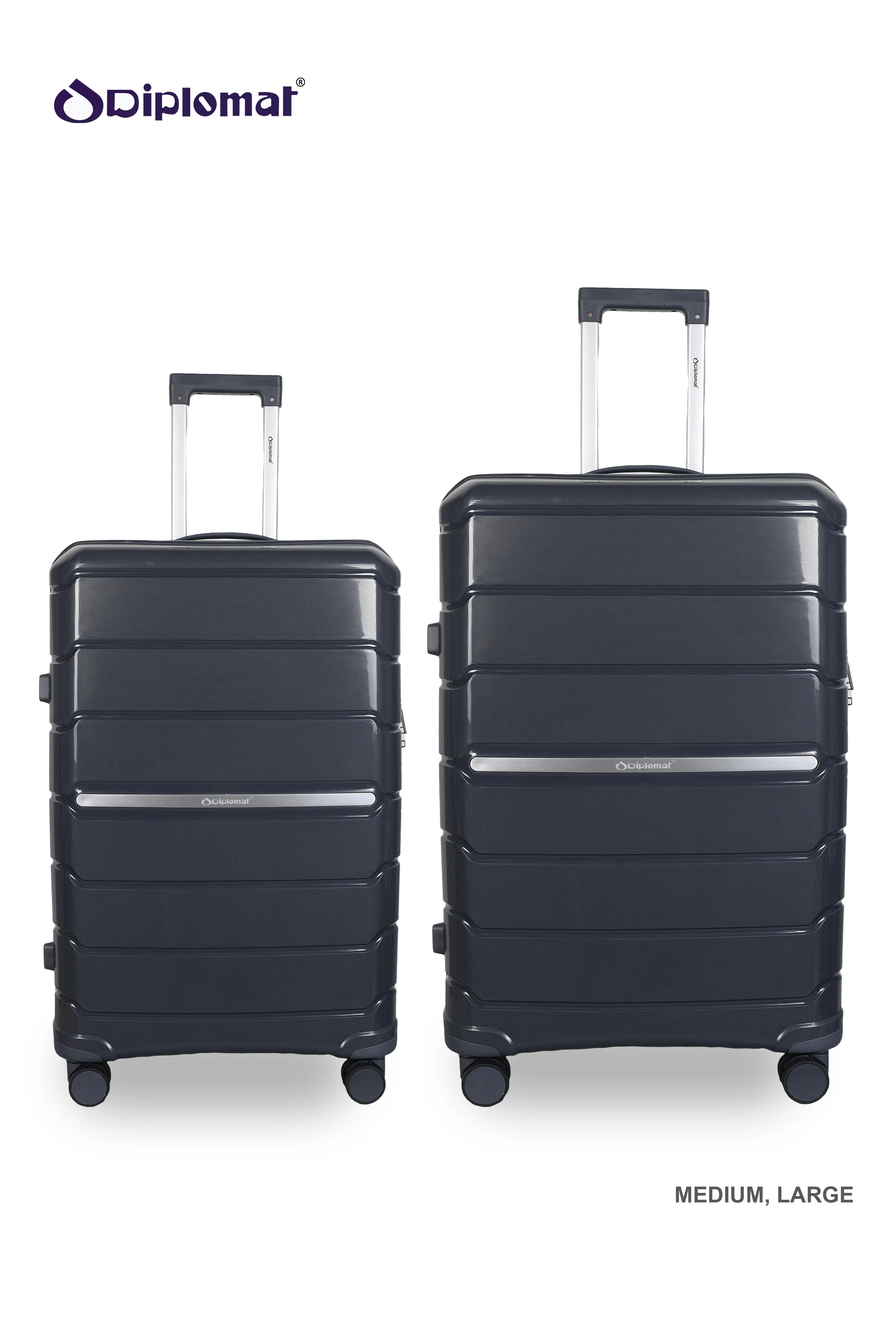 TOKYO | CHECK-IN  & Large - Dark Grey