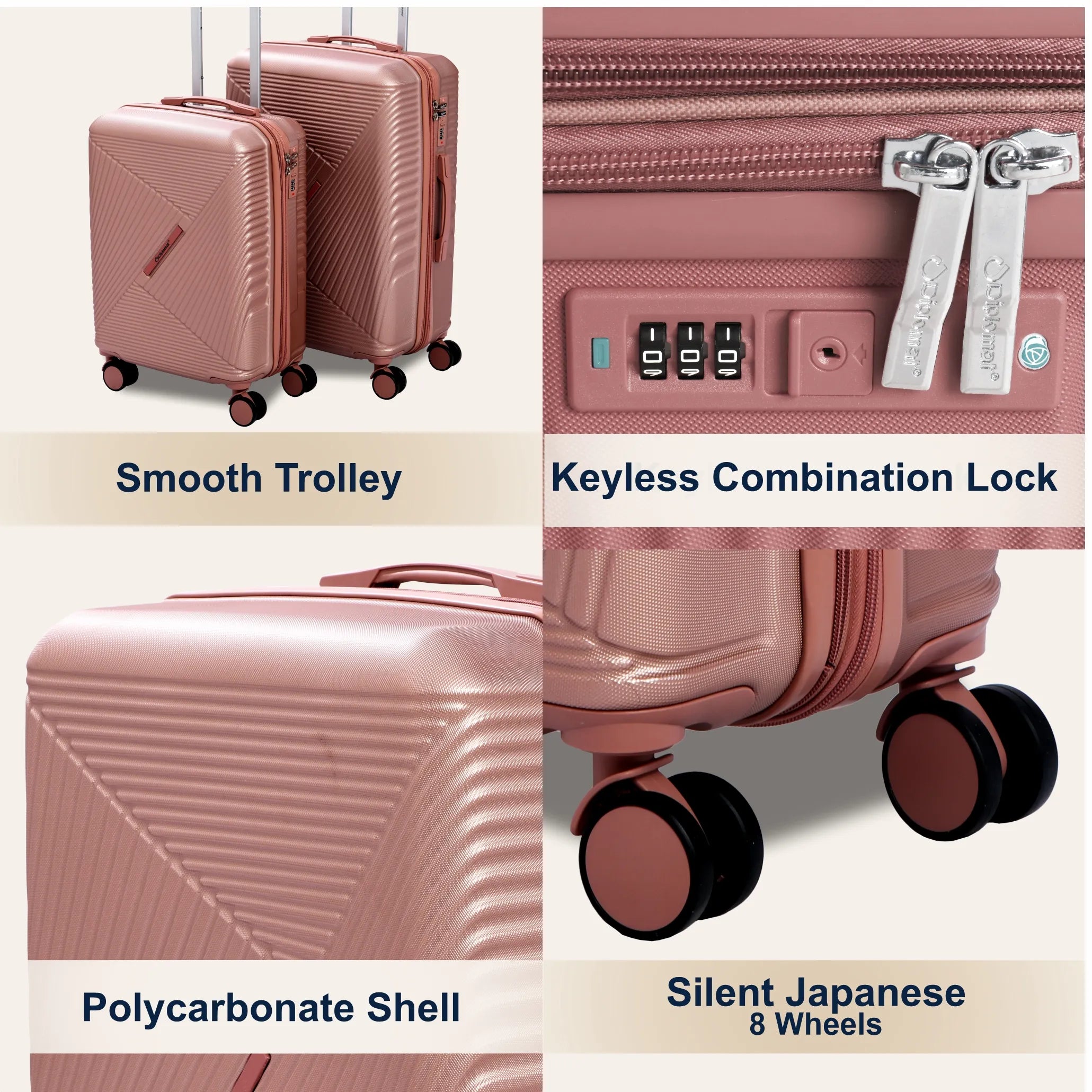 TOPAZ | CABIN & CHECK-IN - Rose Gold