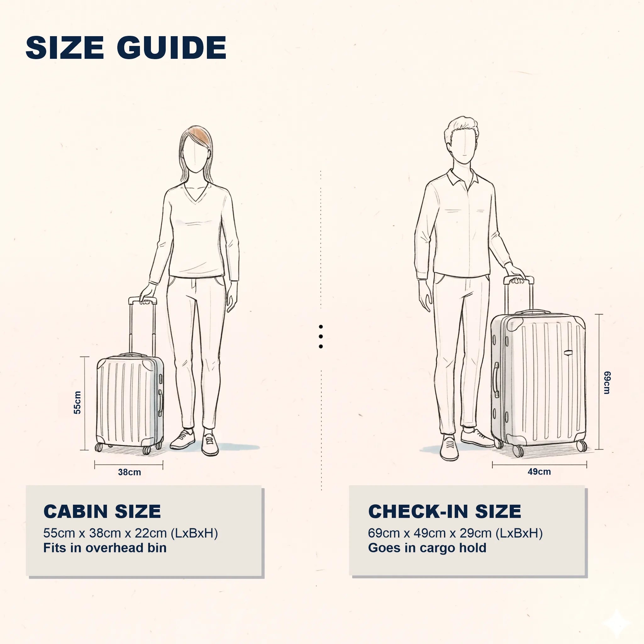 SEOUL | CABIN & CHECK-IN - Dark Grey